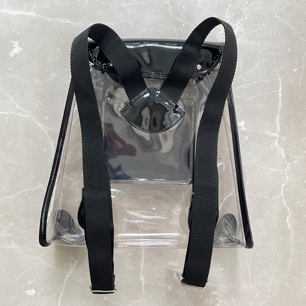 RARE VINTAGE 1990’s Young Versace Transparent Backpack - Picture 10 of 17